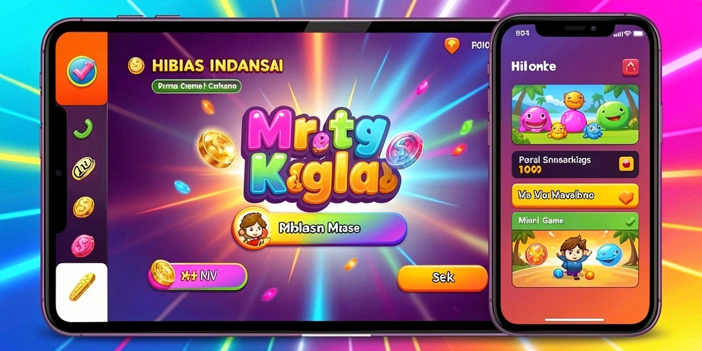 Berbagai item dan karakter menarik untuk dipilih.