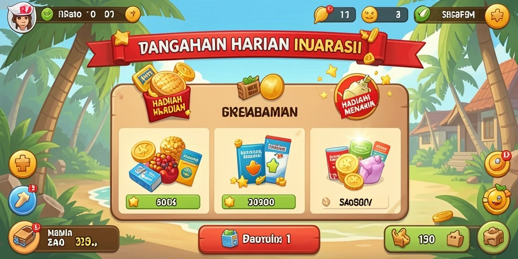 Pengalaman bermain yang seru dan interaktif.